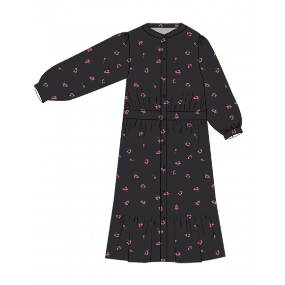 MSCH - Zwart | Dames | Jurk | Zwart | M | regular | Kamst mode