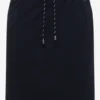 Kniehoge rok met elastische tailleband - Afbeelding 2