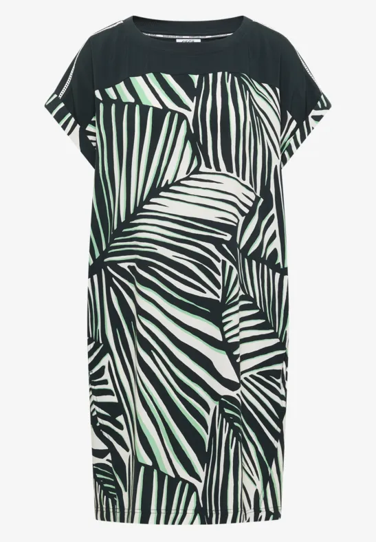 Knielange jurk met printmix - Afbeelding 2