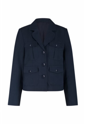 Label Dot - D.Blauw | Dames | Jasje | D.Blauw | 42 | regular | Kamst mode