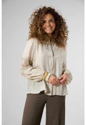 Label Dot - Wit | Dames | Blouse | Wit | 36 | regular | Kamst mode