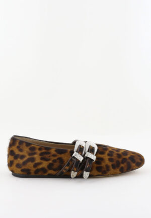 Le Monde Beryl ballerina's Claudia CLM-PON-LEO leopard