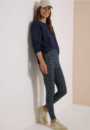 Legging met luipaardprint