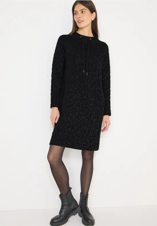 Leo jacquard jurk