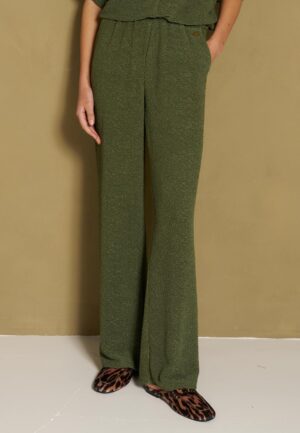 Broek Mea - Mid Rise | Army Green