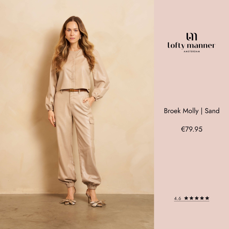 Broek Molly | Sand