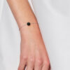 Crystal Sphere Armband Preciosa Black Silver 925 - Afbeelding 2