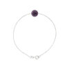 Bol Armband Crystal Preciosa Purple Silver 925