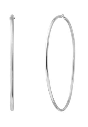 Creolen Diameter 75 mm Zilver 925 - Schoonheid 7