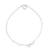 Hart armband zirkoniumoxides sieraden zilver 925 verstelbaar