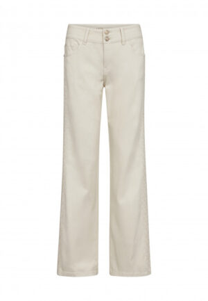 Mos Mosh - Ecru | Dames | Broek | Ecru | 32 | regular | Kamst mode