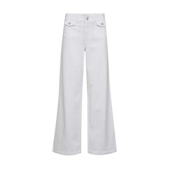 Mos Mosh - Wit | Dames | Broek | Wit | 34 | regular | Kamst mode