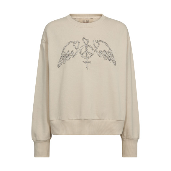 Mos Mosh - Zand | Dames | Trui | Zand | M | regular | Kamst mode