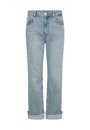 Mos Mosh - Light Blue | Dames | Jeans | Light Blue | 34 | regular | Kamst mode