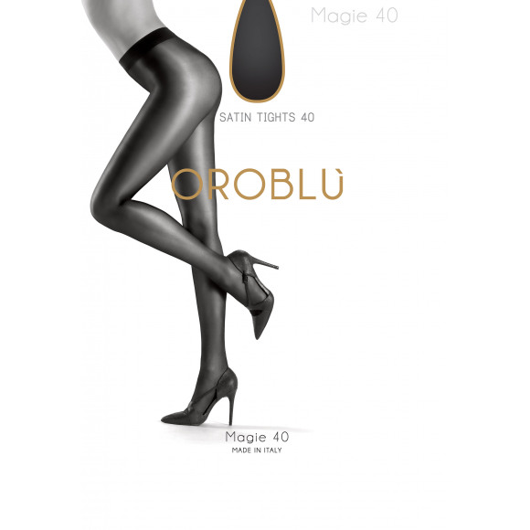 Oroblu - Zwart | Dames | Panty | Zwart | 44-46 | regular | Kamst mode