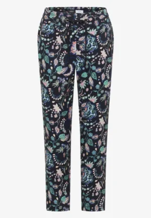 Alternative view of Mid Waist Slim Leg Hose in Loose Fit