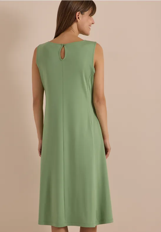 Midi-jurk met ronde hals van jersey - Afbeelding 3