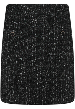 Nukus - Zwart | Dames | Rok | Zwart | L | regular | Kamst mode