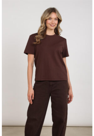 Nukus - Espresso | Dames | Top | Espresso | 3XL | regular | Kamst mode