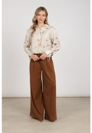 Nukus - Sand | Dames | Blouse | Sand | 3XL | regular | Kamst mode