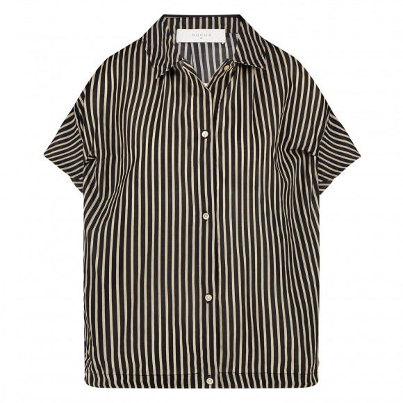 Nukus - Zwart | Dames | Blouse | Zwart | XS | regular | Kamst mode