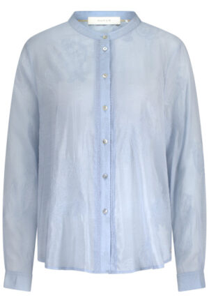Nukus - Licht Blauw | Dames | Blouse | Licht Blauw | XXL | regular | Kamst mode