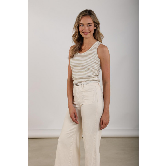 Nukus - Wit | Dames | Top | Wit | S | regular | Kamst mode