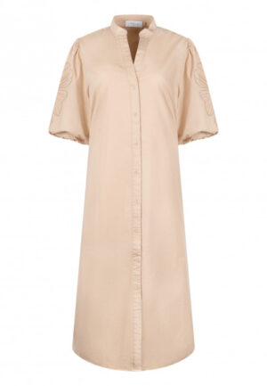 Nukus - Camel | Dames | Jurk | Camel | 3XL | regular | Kamst mode