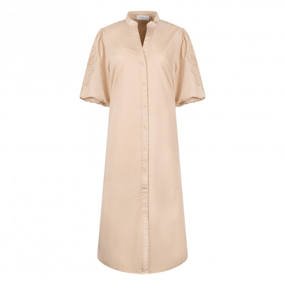 Nukus - Camel | Dames | Jurk | Camel | 3XL | regular | Kamst mode