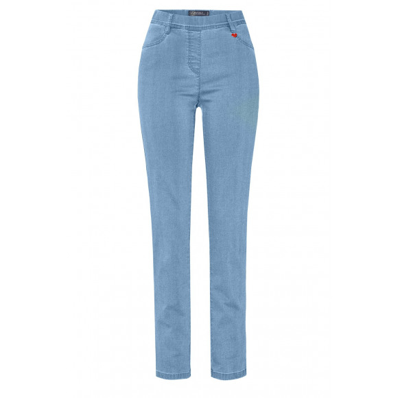 Toni | Relaxed - Denim | Dames | Jeans | Denim | 48 | regular | Kamst mode