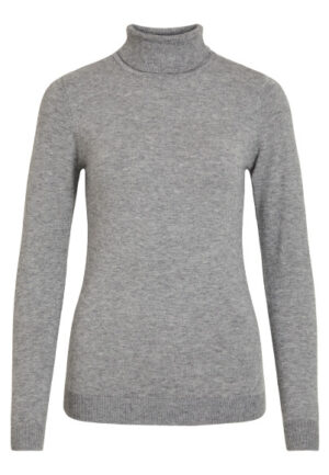 Object - Grijs | Dames | Trui | Grijs | XL | regular | Kamst mode