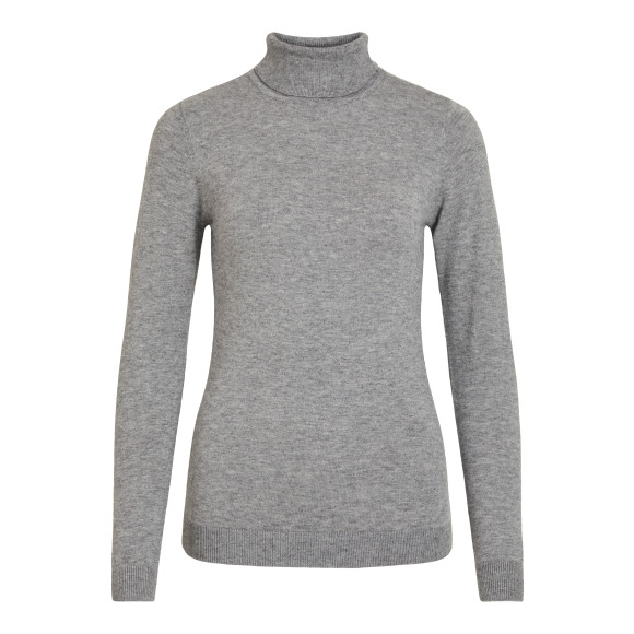 Object - Grijs | Dames | Trui | Grijs | XL | regular | Kamst mode