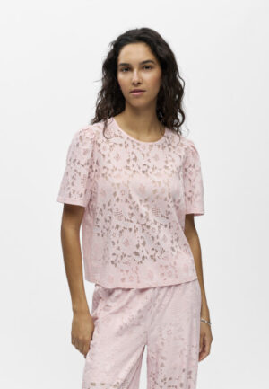 Object - Licht Roze | Dames | Top | Licht Roze | XL | regular | Kamst mode