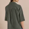 Overhemd met korte mouwen in effen kleur - Afbeelding 3