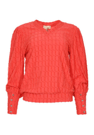Maicazz - Rood | Dames | Top | Rood | XXL | regular | Kamst mode