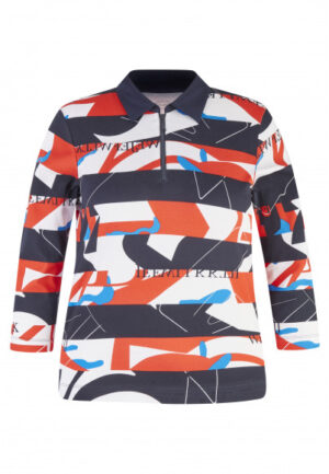 Rabe - Marine | Dames | Top | Marine | 48 | regular | Kamst mode