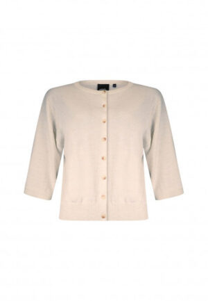 Poools - Off-white | Dames | Vest | off-white | 36 | regular | Kamst mode
