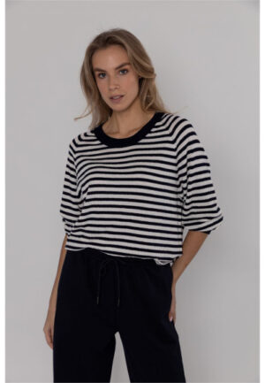 Poools - Navy | Dames | Trui | navy | 46 | regular | Kamst mode