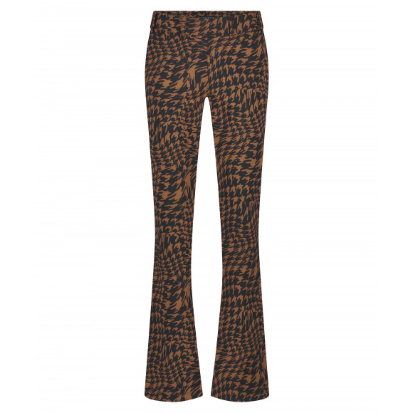 Lady day - Cognac | Dames | Broek | Cognac | 3XL | regular | Kamst mode