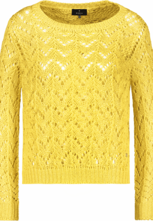 Monari - Geel | Dames | Trui | Geel | 46 | regular | Kamst mode