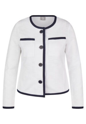 Rabe - Wit | Dames | Jasje | Wit | 48 | regular | Kamst mode