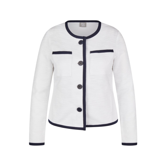 Rabe - Wit | Dames | Jasje | Wit | 46 | regular | Kamst mode