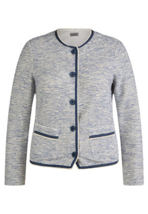 Rabe - Blauw | Dames | Vest | Blauw | 50 | regular | Kamst mode