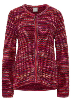 Rabe - Bordeaux | Dames | Vest | Bordeaux | 48 | regular | Kamst mode