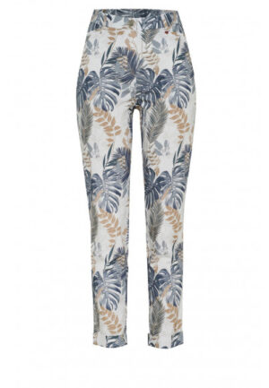 Toni | Relaxed - Blauw | Dames | Broek | Blauw | 48 | regular | Kamst mode