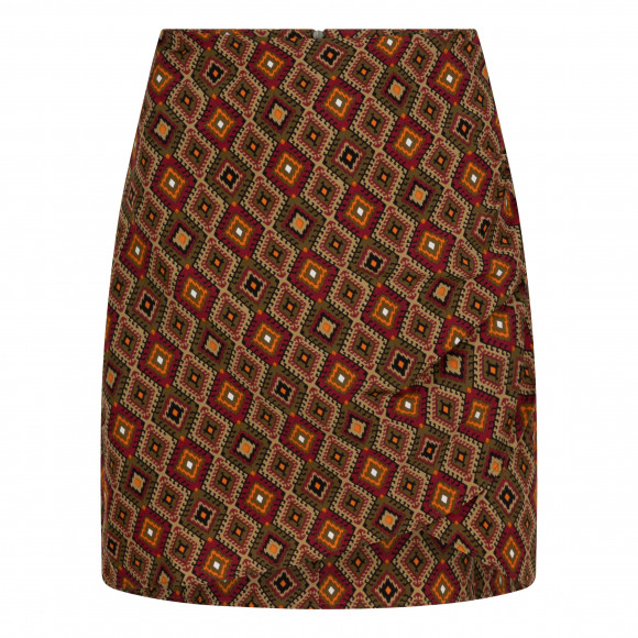 Lofty Manner - Mosgroen | Dames | Rok | Mosgroen | XL | regular | Kamst mode