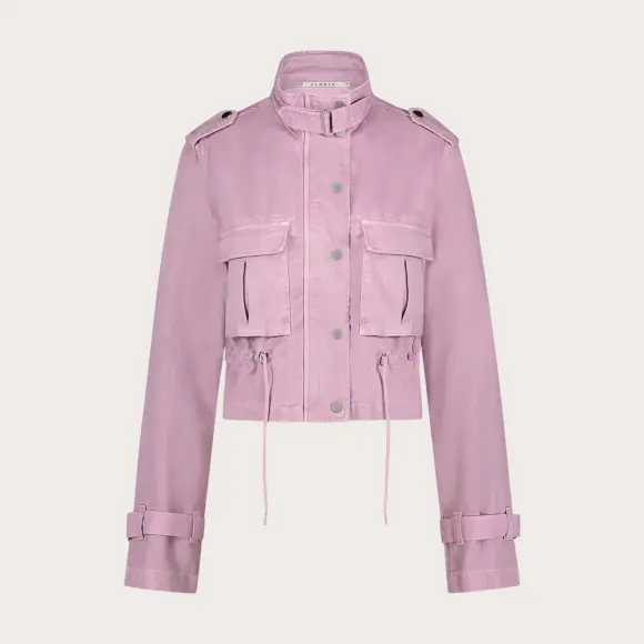 Florez - Paars | Dames | Spijkerjas | Paars | XL | regular | Kamst mode