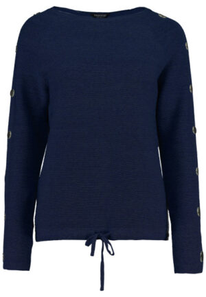 Bloomings - Navy | Dames | Trui | navy | XL | regular | Kamst mode