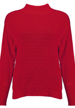 Bloomings - Rood | Dames | Trui | Rood | M | regular | Kamst mode