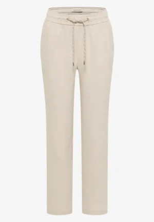 Alternative view of Slim Legs broek in causale pasvorm van linnen